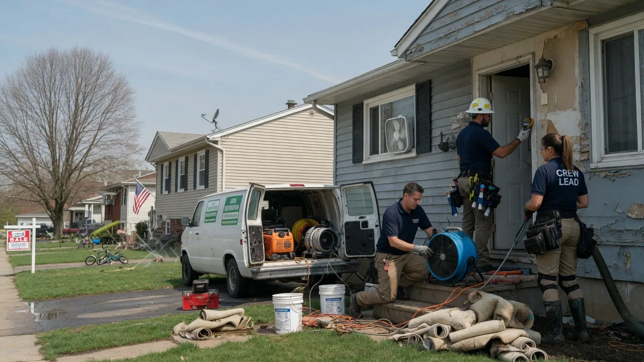 Flood Cleanup in Mainesburg, PA near me