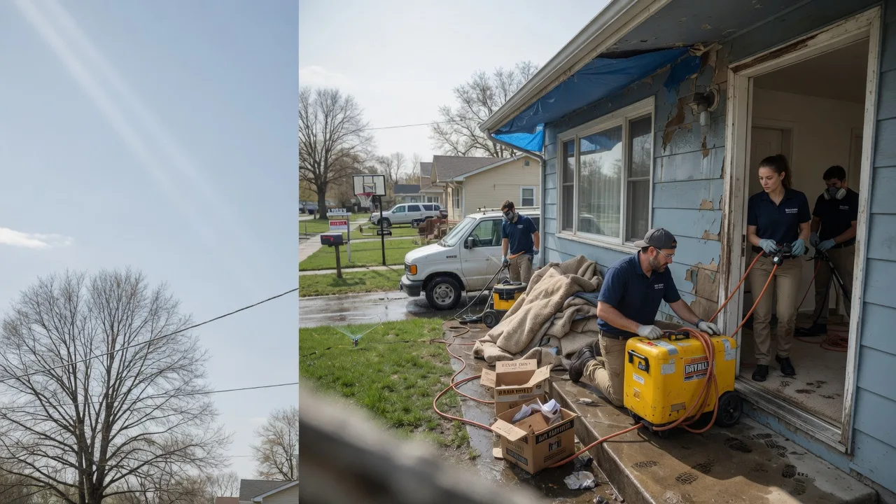 Basement Flood Cleanup in Mainesburg, PA near me